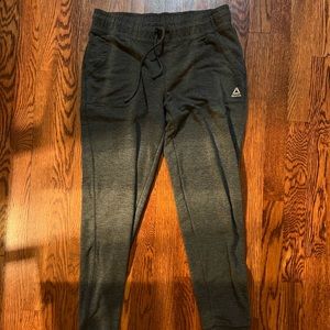 Gray Reebok joggers